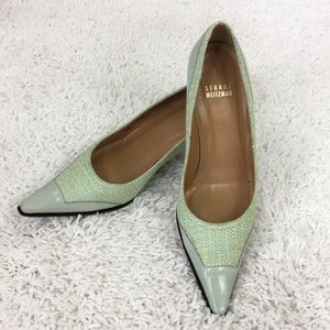 Stuart Weitzman Pumps Heels Mint Green Sz 6.5